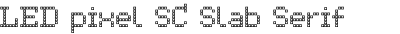 LED pixel SC Slab Serif